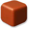 Building Block - Reddish Brown