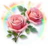 Huge Colorful Rose