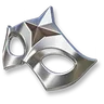 Silver Helm Mask