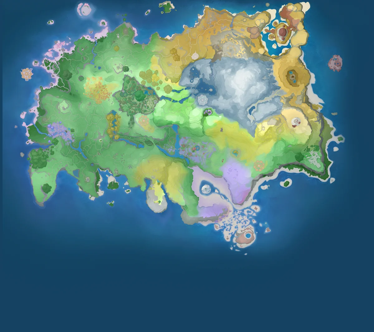 Map of Russet Highlands